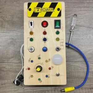 A primit Tablă Interactivă Montessori cu Lumini LED de la clientul B***n.
