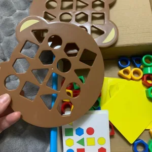 Puzzle primit pentru potrivirea formei și culorii de la clientul D***n.