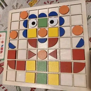 Primit Puzzle Mozaic Geometric din Lemn de la clientul C****r.