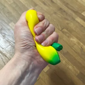 Jucărie Squishy Banana Anti-Stres primită de la clientul T****n.