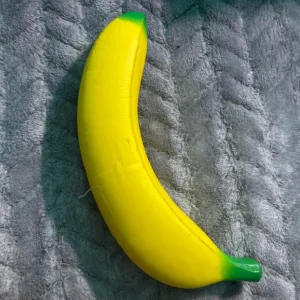 Jucărie moale anti-stres în formă de banană primită de la clientul R****t.