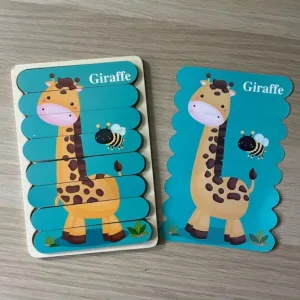Primit Puzzle din Lemn 3D cu Benzi Desenate de la clienta T***a.