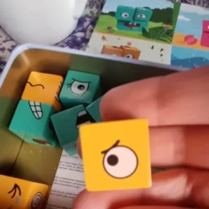 Primit Joc de Construcție cu Puzzle de Expresii și Clopoțel de la clientul R****i.