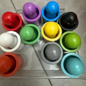 Am primit Papuși Peg în Cupe Montessori Color Sorting Toy de la clientul A***n.