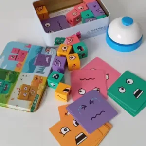 Am primit Jocul de Construcție Puzzle cu Expresii și Clopoțel de la clientul A***i.