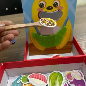 Joc de Alimentație Simulată Montessori primit de la clientul N***e.