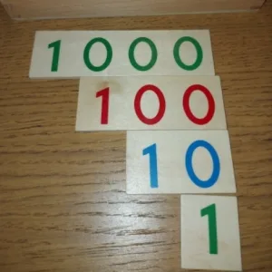 Card de Numere din Lemn pentru Învățarea Matematicii primit de la clientul C***y.