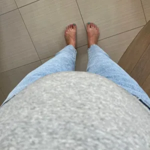 Primite peste blugi de maternitate Bump Pantaloni de sarcină de la clientul M******y.