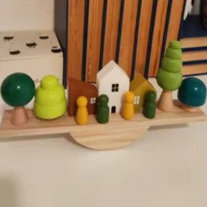 Primit Jucărie Montessori de Suprapunere Blocuri de Lemn de la clientul R***e.