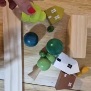 Primit Jucărie Montessori de Stivuire Blocuri de Lemn de la clientul J***i.
