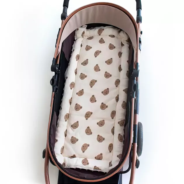 stroller seat, stroller cushion, stroller pad, stroller seat cushion