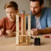 elevator toy, diy elevator, wooden elevator, educational toy, science toy