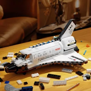 space shuttle toy, building blocks, building block toy