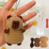 crochet kit, capybara crochet kit, crochet beginner kit, diy craft