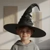black witch hat, halloween witch hat, party costume