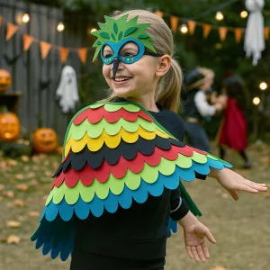 bird halloween costume, bird wings costume, bird mask