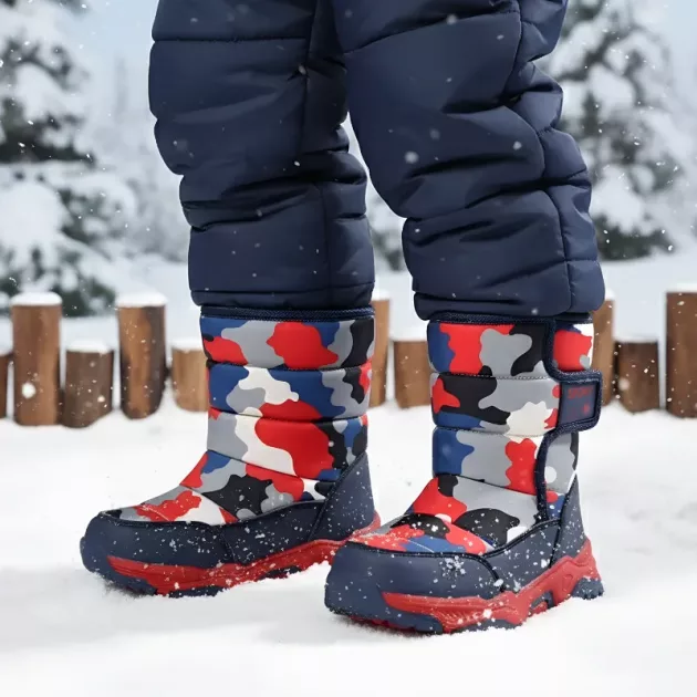 winter shoes, snow boots, plush snow boots, plush winter shoes, waterproof winter boots, non slip winter shoes