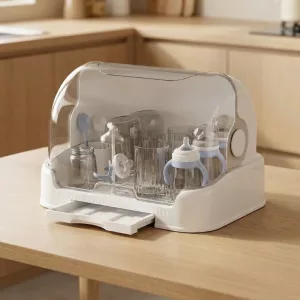 Cutie de depozitare pentru biberoane - Suport de uscare