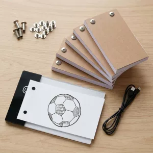 Planșă LED pentru desen și trasare cu flipbook-uri