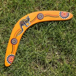 Bumerang de Lemn Kangaroo pentru Copii