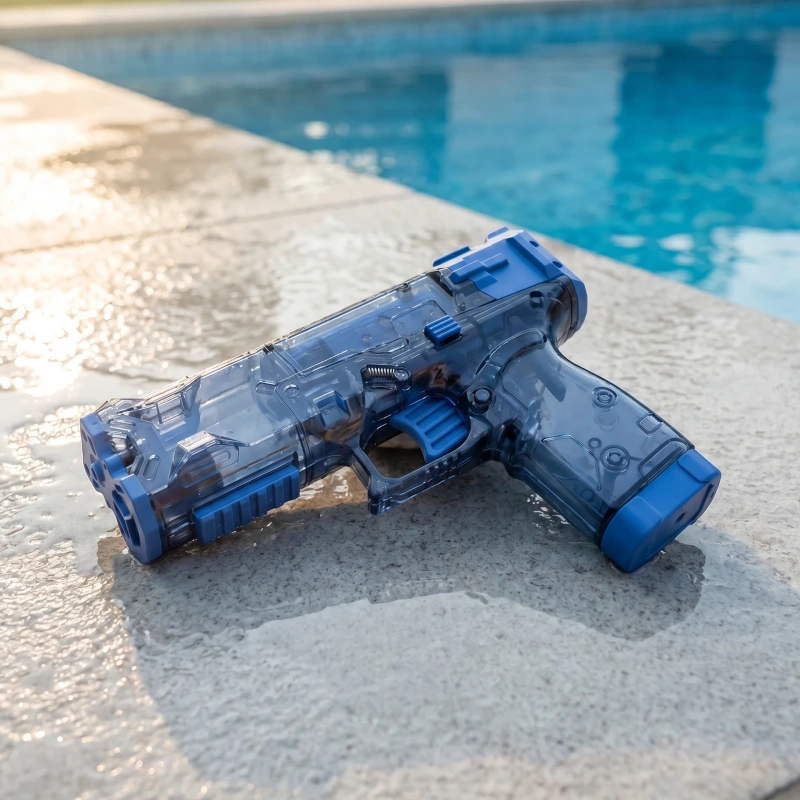 Pistol cu apă manual, jucărie de plajă pentru copii