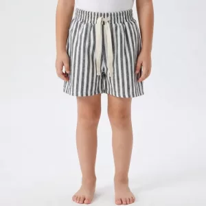 Pantaloni scurți de vară din bumbac cu dungi pentru copii