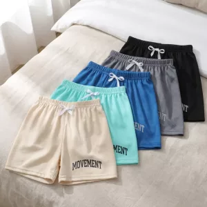 Set de 5 pantaloni scurți sport cu uscare rapidă pentru copii